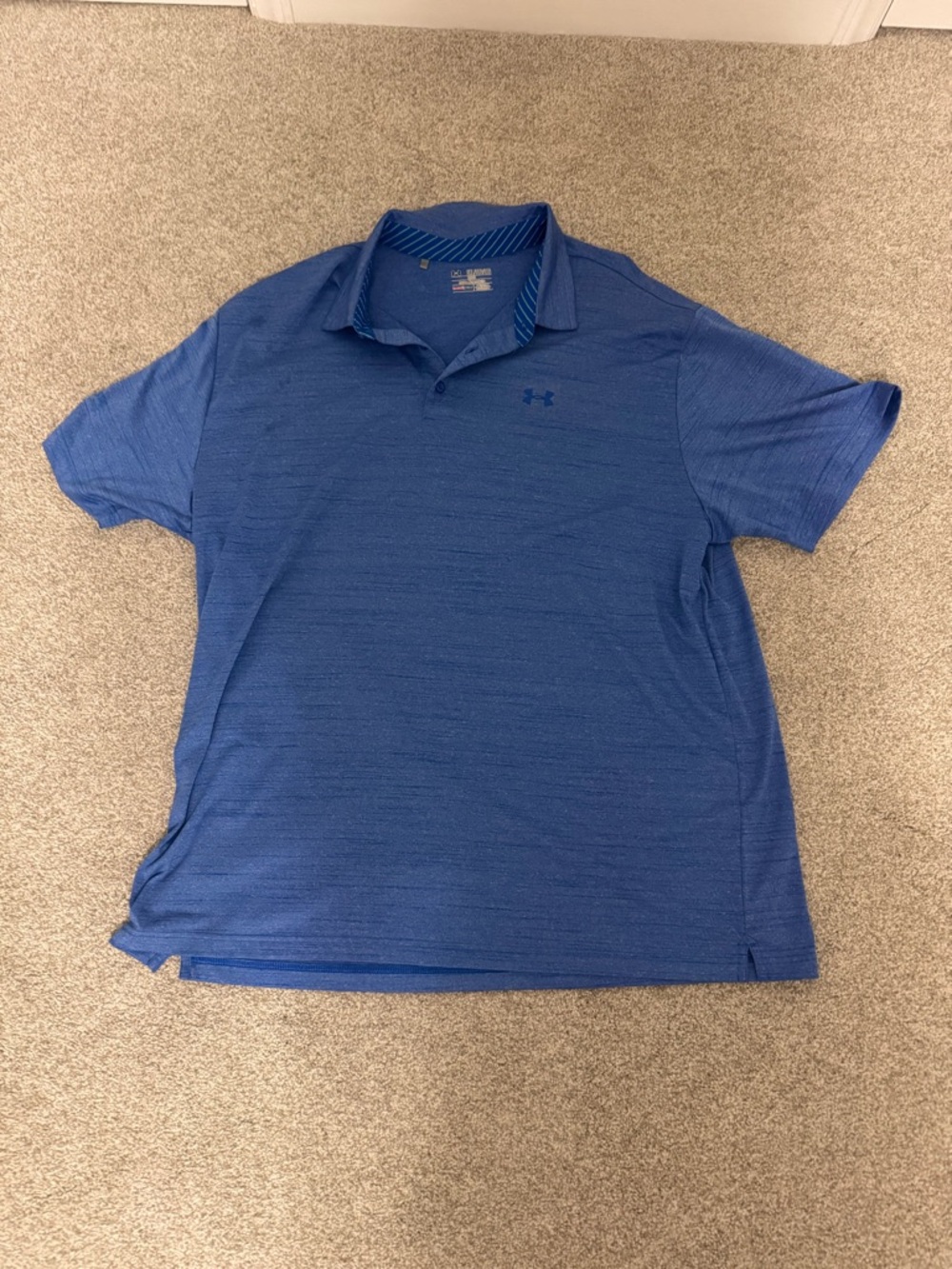 Under Armour Blue Performance Polo